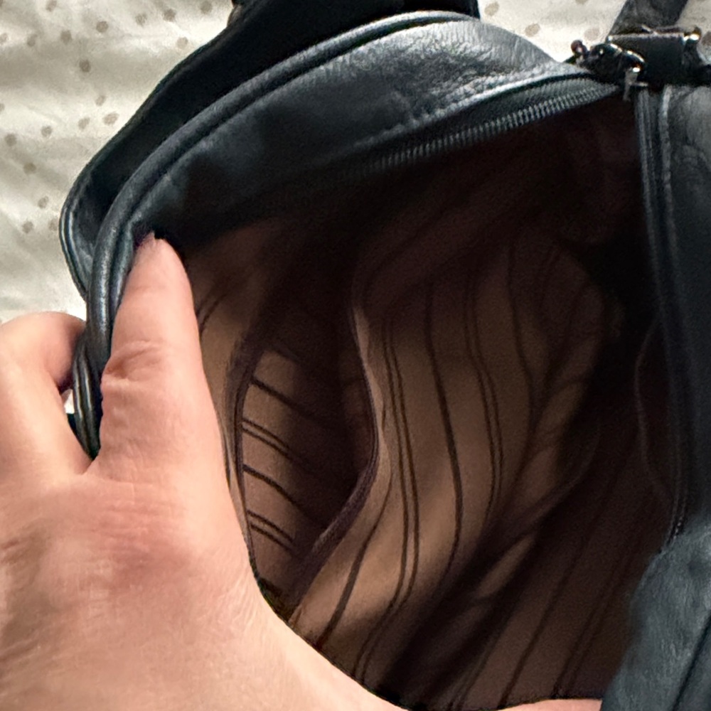 Blue Soft Satchel Bag - Picture 5 of 11